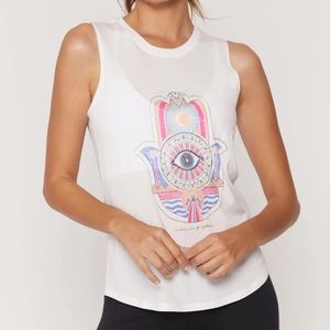 spiritual gangster - eye muscle tank- large 💗 sold out